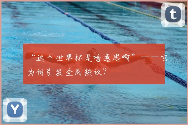 “这个世界杯是啥意思啊”——它为何引发全民热议?