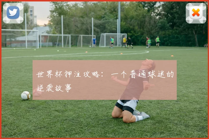 世界杯押注攻略：一个普通球迷的逆袭故事